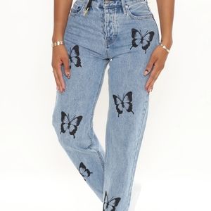 Fashion nova Boyfriend jeans Nwt